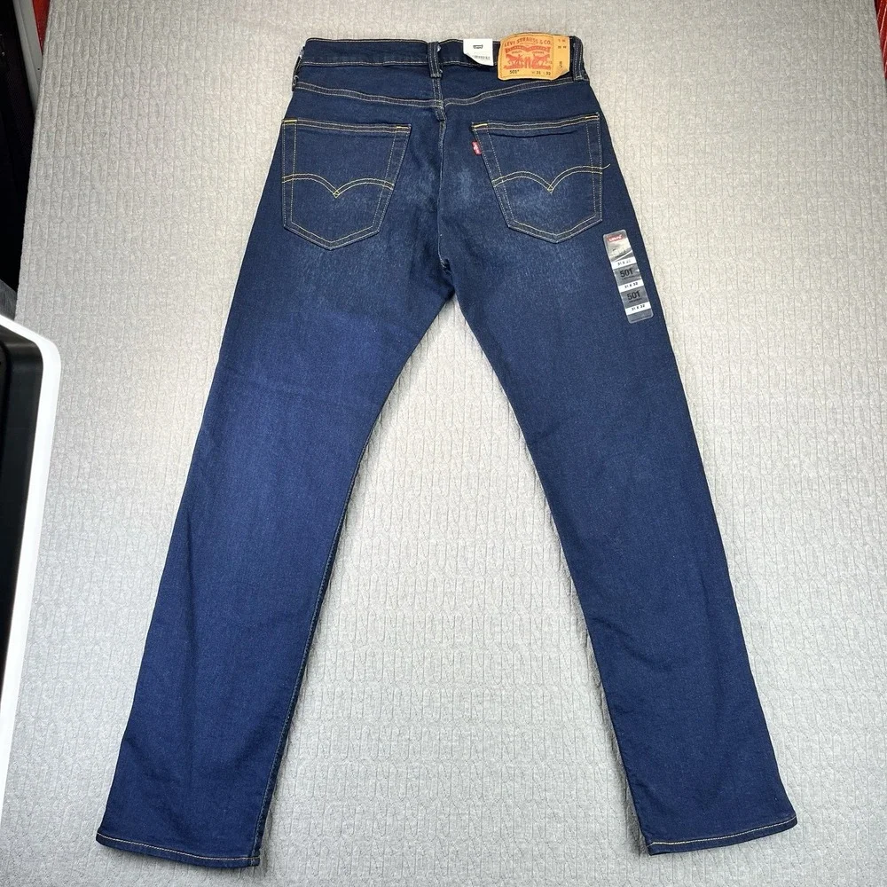 Levi's 501 New With Tags Mens (31x32) original button fly denim blue jeans pants